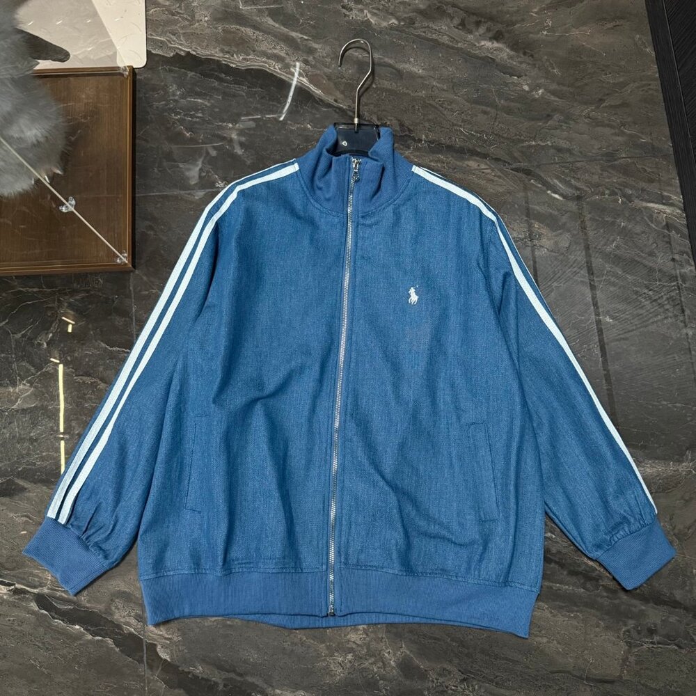 Ralph Lauren embroidered Warhorse denim jacket